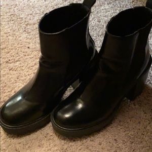 Zara black boots